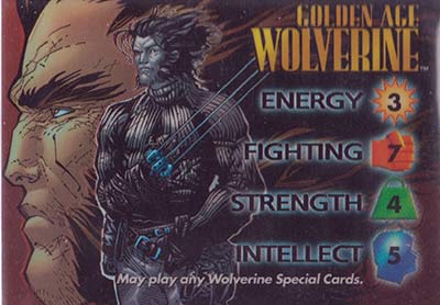 Wolverine : Golden Age 4-Grid Character Card